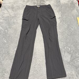 Kuhl Women's Ankle Cargo Pants in Dark Gray